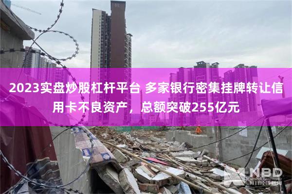 2023实盘炒股杠杆平台 多家银行密集挂牌转让信用卡不良资产，总额突破255亿元