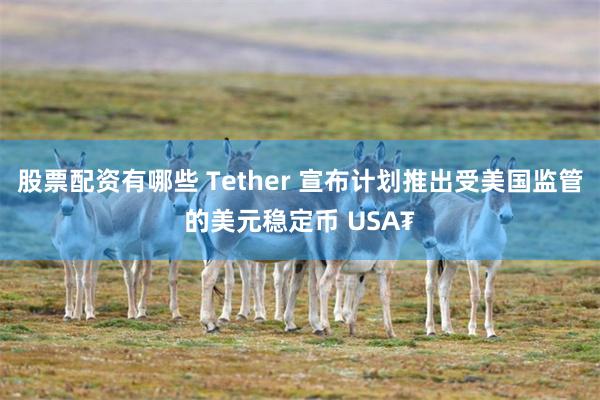 股票配资有哪些 Tether 宣布计划推出受美国监管的美元稳定币 USA₮